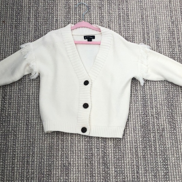 NWOT Art Class toddler fringe cardigan - Picture 2 of 6